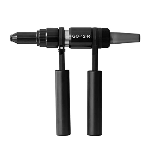 GOEBEL® -GO-12-R- Blindniet Ratsche - Hand Blindnietsetzgerät - Arbeitsbereich ø3,0/3,2/4,0/4,8/5,0/6,0/6,4 mm - Blindniet Handzange Blindniet Setzgerät -Nietzange - Nietenzange - Blindnietzange