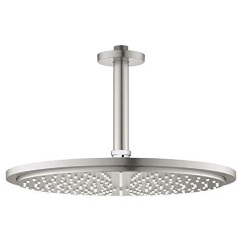 Grohe Rainshower Cosmopolitan 310 Kopfbrauseset Deckenauslass 142 mm, 26067DC0 Supersteel