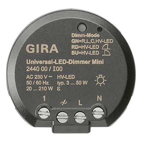 GIRA Uni-LED-Dimmer Mini Elektronik 244000
