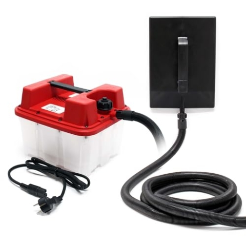 Wiltec Dampf Tapetenablöser 2200 W, Tapetenlöser mit 4,5 L Behälter und 70 min Laufzeit, chemieloser und robuster Tapetenentferner
