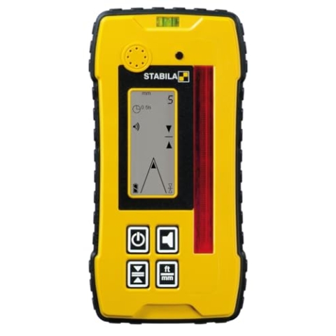 STABILA Empfänger REC 300 Digital, Receiver für Rotationslaser mit roten Laserstrahlen, Referenzabweichung in mm
