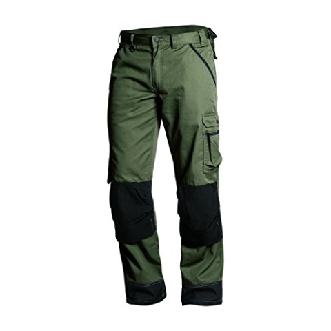 Blaklader 14541835 Garten-Hosen, Armeegrün / Schwarz, grootte C154