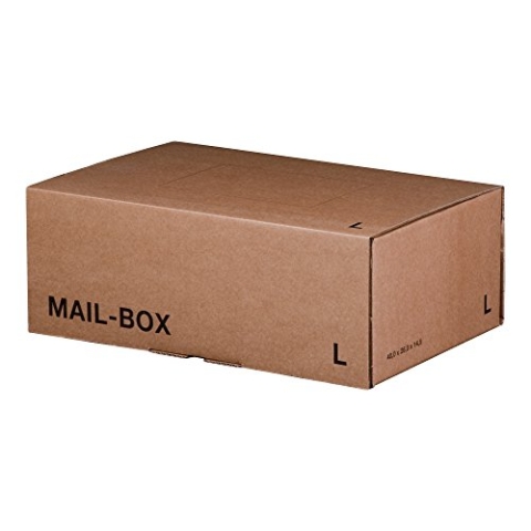 Smartbox Pro Mailing Box L (395x248x141mm) braun 20 Stück, 888673