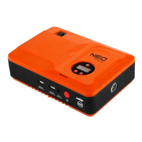 NEO Tools Starthilfegerät tragbares Booster Auto Starthilfe Starthilfe Powerbank 14 000 mAh Tragbarer Motorrad Auto Starthilfe Autobatterie starthilfe