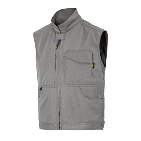 Snickers Workwear Service Weste, Größe XL, grau, 4373