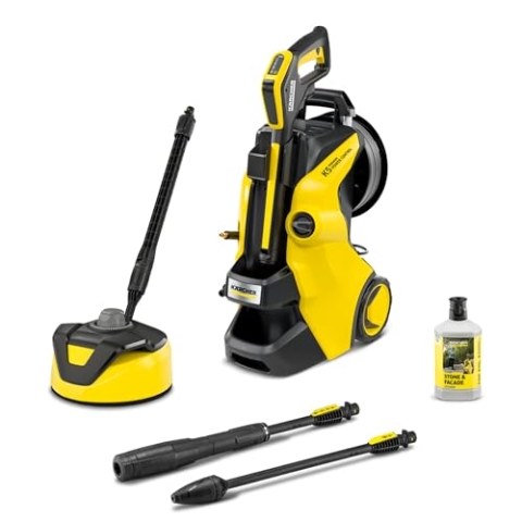 Kärcher Hochdruckreiniger K 5 Premium Power Control Flex Home, Druck: max. 145 bar, Fördermenge: 500 l/h, Fläche: 40 m²/h, Gewicht: 13,9 kg, Flex-Hochdruckschlauch, Dreckfräser, Strahlrohr, Home Kit