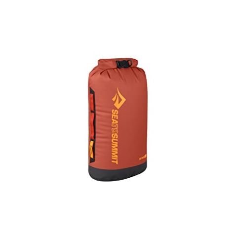 Sea to Summit - Big River Dry Bag XXL 65L - wasserdichte Tasche - Rollverschluss - Strapazierfähig - Haltegriffe, Befestigung & D-Ring - Paddelsport - 38.1 x 35.2 x 71.8cm - Picante Red - 433g