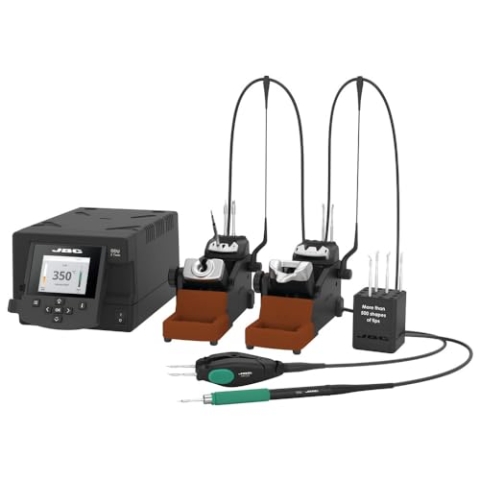 JBC Digitale 2-Kanal-Station DDPE-2QC DDPE-2QC (Dualstation Entlöten Entlötpinzette Löten Lötstation Präzision) Leistung: 2 x 150 W/Temperaturbereich: 90-450 °C