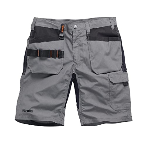 Scruffs Stretch-Arbeitshorts „Flex“, anthrazit 52 (T54652)