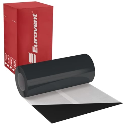RAL7021 Das verbleite Eurovent® FLEX FLAT PB Kaminanschlussband Bleiband 300 mm x 5 m Wandanschlussband Dach Kamin Wand Schornstein Bleifolie Walzblei