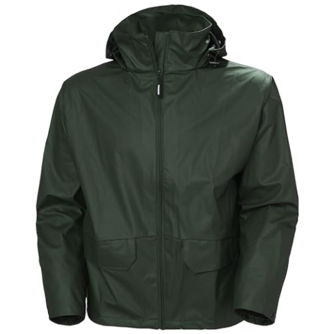 Helly Hansen Workwear Regenjacke wasserdicht Voss Jacket, grün, 70210, XS