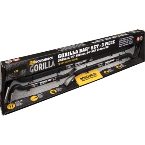 Gorilla Bar Set 14in 24in and 36in (64-401)
