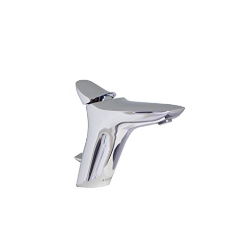 Kludi Waschtisch-Einhebelmischer Amba mit Garnitur, S-Pointer-Str geschlossenem Hebel, verchromt, 530230575