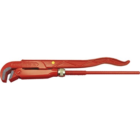 VBW 110015 Rohrzange 90° rot lackiert poliert 1 1/2"