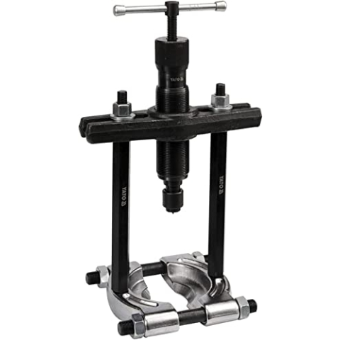 YATO Hydraulikabzieher Set für Auto, 12 Tonnen, Schwarz
