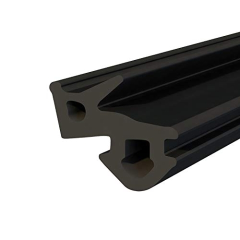 DQ-PP Fensterdichtung | Schwarz | 40 Meter | S-1126 VEKA | PVC Fenster | Gummidichtug Dichtung Dichtband | Kunststofffensterdichtungen | ALU Profildichtung Türdichtung