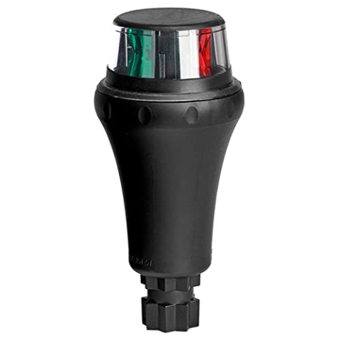 RAILBLAZA Unisex 890-02500511 Nuevo 2023-LUZ LED 360º Bicolor, Schwarz, Nicht zutreffend