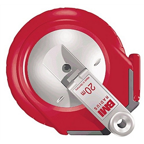 BMI Bandmaß Radius L.25m cm/- gelb 52023 1025A