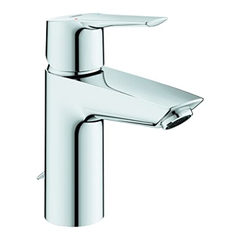 GROHE Start - Einhand-Waschtischarmatur (wassersparend, S-Size, Einlochmontage), chrom, 32277002