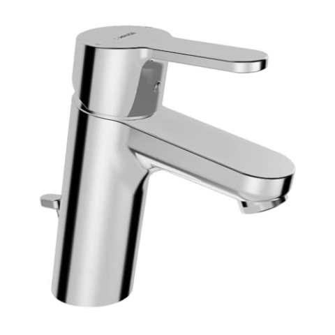 Hansa Waschtisch-Einhebelmischer HANSAPRIMO XL 49562203 mit Bedienungshebel, mit Garnitur, Auslauf 110mm, verchromt