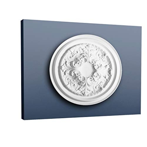 Deckenrosette Stuck Orac Decor R52 LUXXUS Rosette Stuck Decken Wand Dekor Element hochwertig stabil 69,50 cm Durchmesser