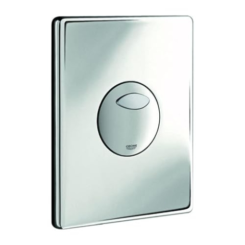 GROHE Abdeckplatte SKATE aus ABS, 156 x 197 mm, senkrechte und waagerechte Montage chrom (38862000)