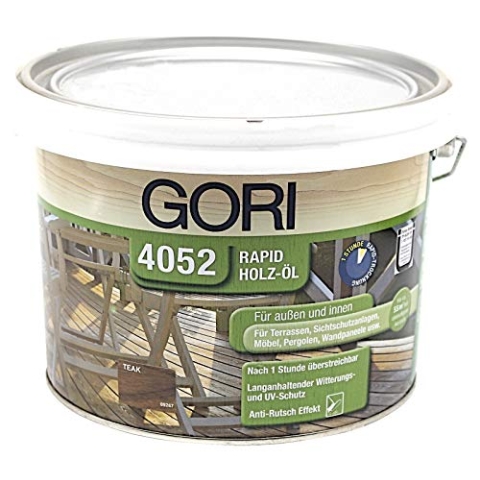 Gori 4052 Rapid Holzöl 7059 Teak, 2,50 Liter