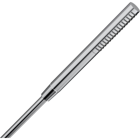 hansgrohe Pulsify S - wassersparender Duschkopf 5,4 l/min (EcoSmart+), Handbrause mit 1 Strahlart (PowderRain), Duschbrause, Sparduschkopf mit Antikalk-Funktion, Chrom, 24126000