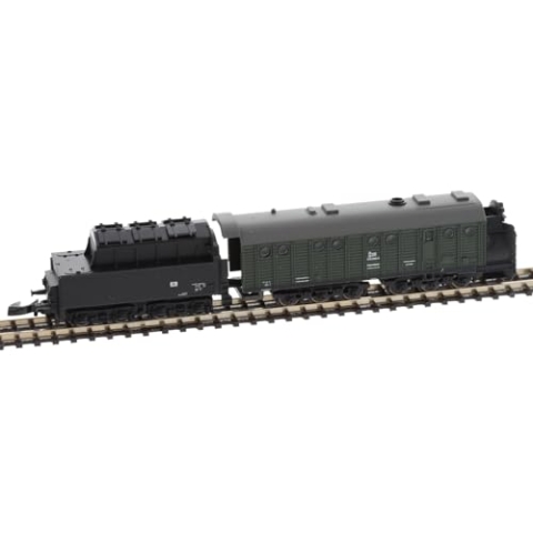 Märklin 87360 - Dampfschneeschleuder mit Kohletender mit angetriebenem Schleuderrad, Spur Z, miniclub.