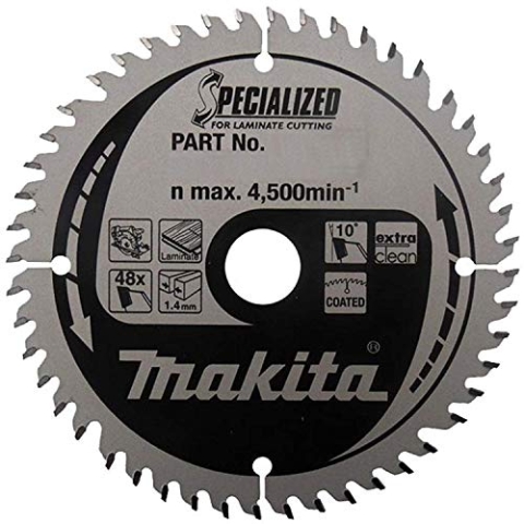 Makita b-29452 TCT Sägeblatt 165 x 20 x 52Z, mehrfarbig