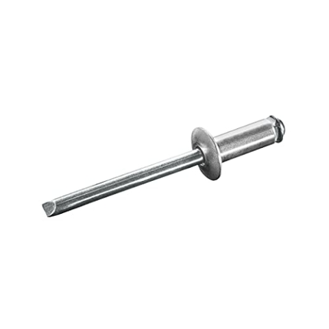 GOEBEL® - 250 x Spreizblindnieten Aluminium/Stahl (Ø x L) 4,8 x 35,0 mm mit Flachkopf - Spreiznieten - Nieten - STAR