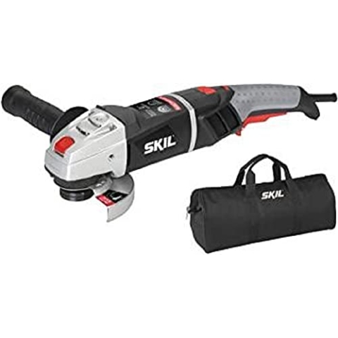 Skil Masters Winkelschleifer 9412 MA (1.300 W, 125mm, Leerlaufdrehzahl: 3000-12000 min-1), Rot