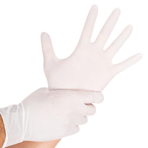 Franz Mensch Hygostar Nitrilhandschuhe Safe Light | puderfrei, weiß, 7/S, 24cm, 1000 Stück, Einweghandschuhe, Einmalhandschuhe, in Gr. XS, S, M, L, XL & XXL verfügbar