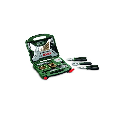 Bosch Accessories 70-teiliges X-Line Set und Zange, 2607017197