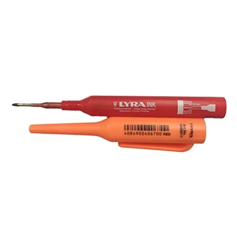 Medid MD/1191 Marker, dokumentenecht, zum Markieren an tiefen Stellen, rot