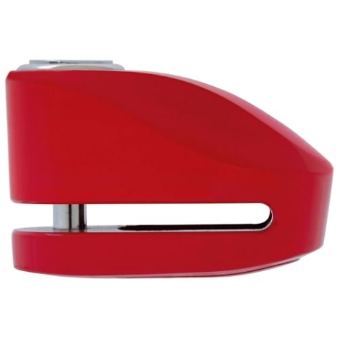 ABUS Bremsscheibenschloss Element 277 – Roller- und Motorradschloss – 10 mm Schließbolzen – ABUS-Sicherheitslevel 7 – rot