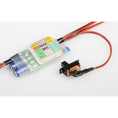 JETI Spannungsregler MAX BEC 16V, 6 V, 28 g, 50 mm, 25 mm, 10 mm, -10-130 °C