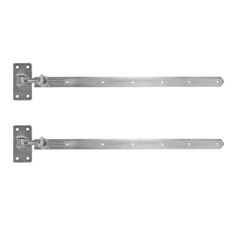 2 x SOTECH Gartentorband 770-870 mm M20 Stahl verzinkt Garten-Torband Torscharnier Torbeschlag
