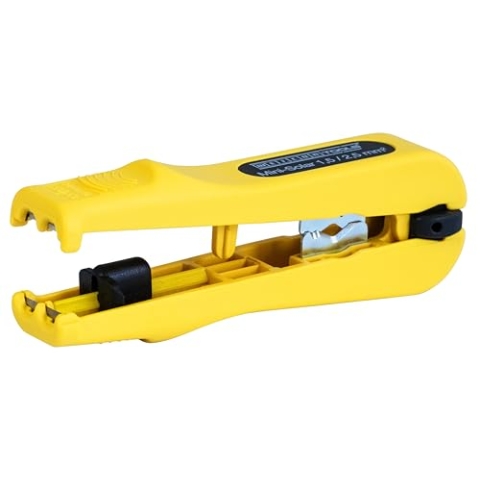 WEICON TOOLS Mini-Solar 1,5/2,5 mm², Entmanteler und Abisolierer für Photovoltaik-Kabel von 1,5 & 2,5 mm² Ø, Made in Germany