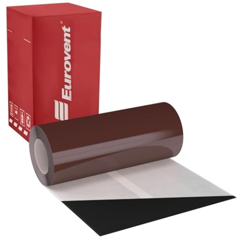 RAL8017 Das verbleite Eurovent® FLEX FLAT PB Kaminanschlussband Bleiband 300 mm x 5 m Wandanschlussband Dach Kamin Wand Schornstein Bleifolie Walzblei