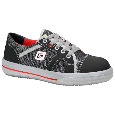 ELTEN Sensation Lady Low ESD S2, Sicherheitsschuhe für Damen+Herren, leicht, Stahlkappe, Obermaterial: Leder + Textil, Innenfutter: Textil (atmungsaktiv), Gr. 38