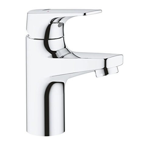 GROHE Bauflow - Waschtischarmatur (wassersparend, S-Size, Einlochmontage), chrom, 23752000