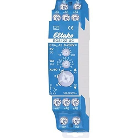 Eltako Stromstoß-Gruppenschalter UC, 1+1 Schließer nicht potenzialfrei 16A/250V AC EGS12Z-UC