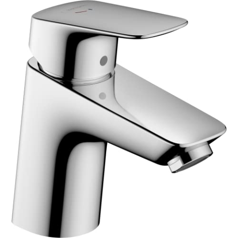 hansgrohe Wasserhahn Logis CoolStart (Armatur mit Auslauf Höhe 70mm, ohne Ablaufgarnitur) Chrom