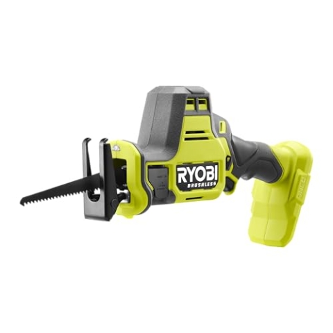 RYOBI 18 V ONE+ Brushless Akku-Säbelsäge, RRS18CBL-0, Compact, Hublänge 16 mm, ohne Akku und Ladegerät