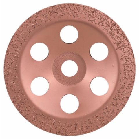 Bosch Accessories Professional 1x Carbide Topfscheibe (Mittel, Flach, Ø 180 mm, M14, Zubehör Winkelschleifer)