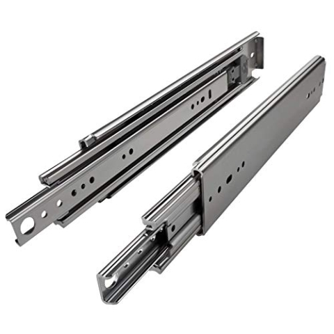 Junker 1 Paar Schwerlastauszüge KV1-250-H76-L305-NF 305 mm (12") Schwerlast-Vollauszug belastbar bis 250 Kg
