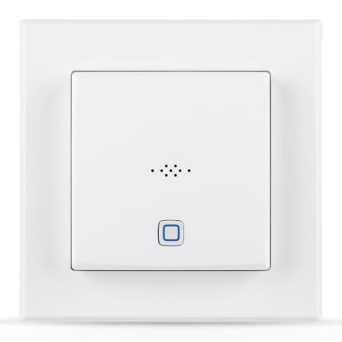 Homematic IP Smart Home CO2-Sensor, Luftgütesensor, Anzeige mit 5 LEDs und in der Smartphone-App, Kohlendioxid Ampel für Luftqualität, Messgerät, 230V, 155592A0