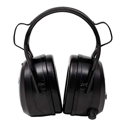 STIER Kapselgehörschutz, SNR 29 dB, CE zertifiziert, mit FM Radio, Bluetooth & AUX, Gehörschutz, 16h Nutzungsdauer, mit 4GB-SD Card, MP3-Dateien abspielen