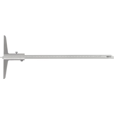 KS Tools 300.0554 Tiefenmessschieber mit Messstift, 0-300mm